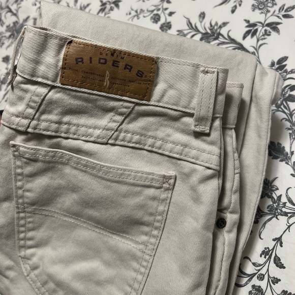 Riders cream denim jeans - Picture 2 of 4